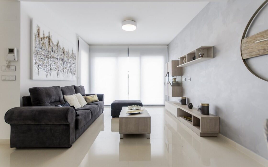 Нові вілли в Сан-Мігель-де-Салінас з терасою 135 кв.м