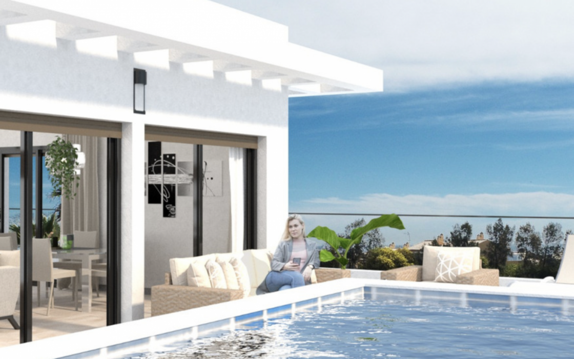 Новая квартира с террасой в Касаресе, 104 кв.м, 2 спальни