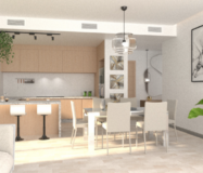 Новая квартира с террасой в Касаресе, 104 кв.м, 2 спальни