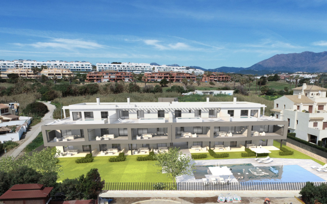 Новая квартира с террасой в Касаресе, 104 кв.м, 2 спальни