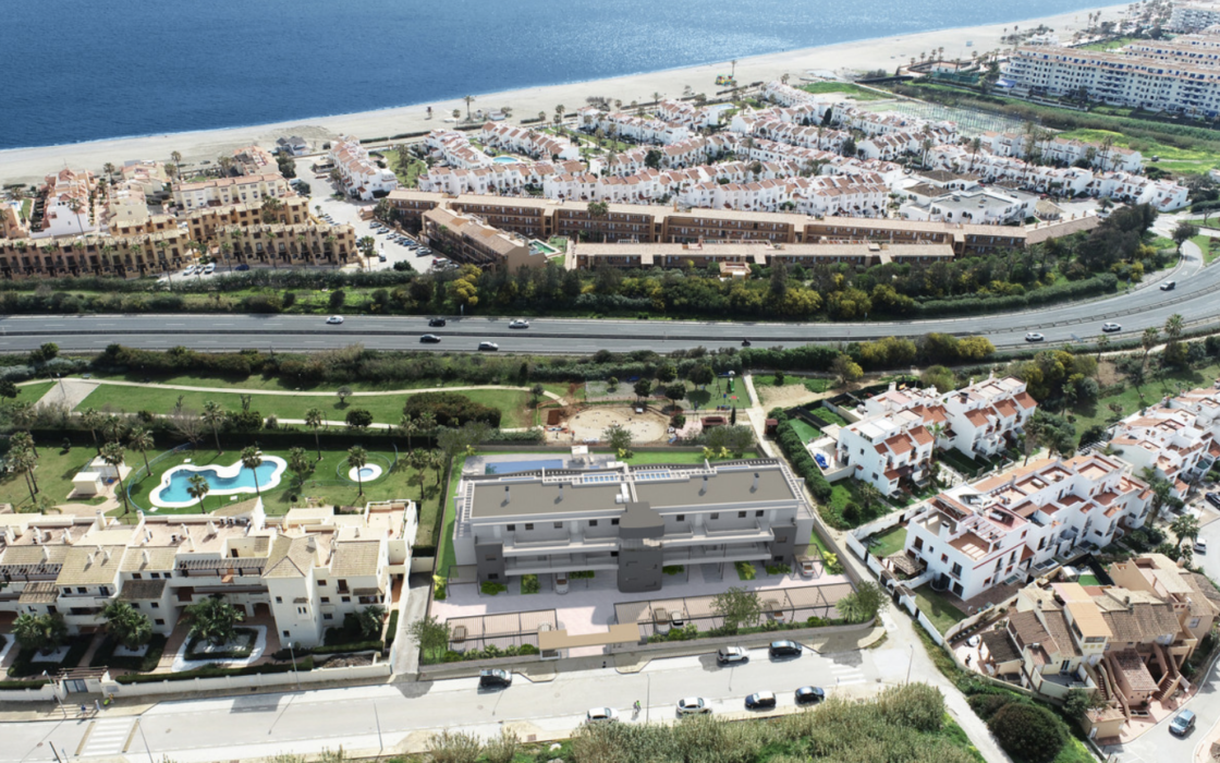 Новая квартира с террасой в Касаресе, 104 кв.м, 2 спальни