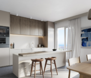 Новая квартира с террасой и двумя спальнями в Михас-Коста