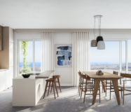 Новая квартира с террасой и двумя спальнями в Михас-Коста