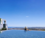 Новая квартира с террасой и двумя спальнями в Михас-Коста