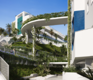 Новая квартира с террасой и двумя спальнями в Михас-Коста