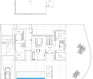 Будинок в Ель Кампельо 220 кв.м біля моря з басейном та терасою