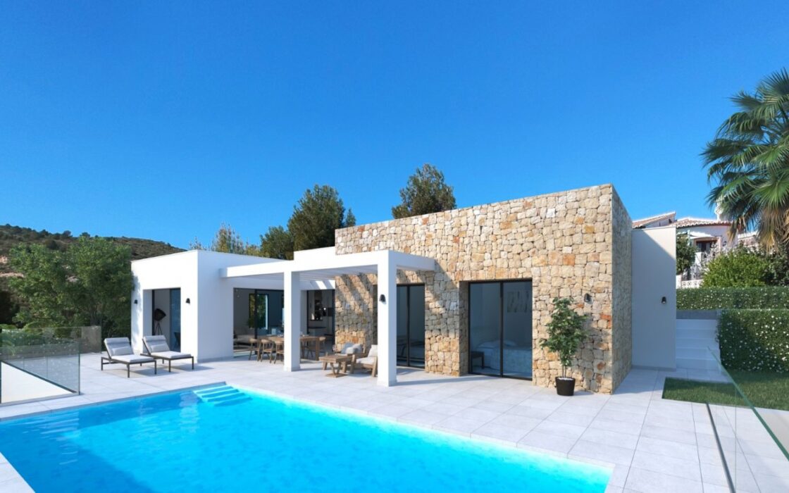 Вілла в Педрегере 139 кв.м з басейном та терасою в 10 км від моря