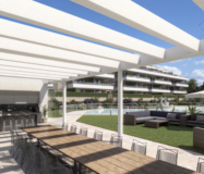 Новая квартира с двумя спальнями в Торремолиносе 112 кв.м у моря