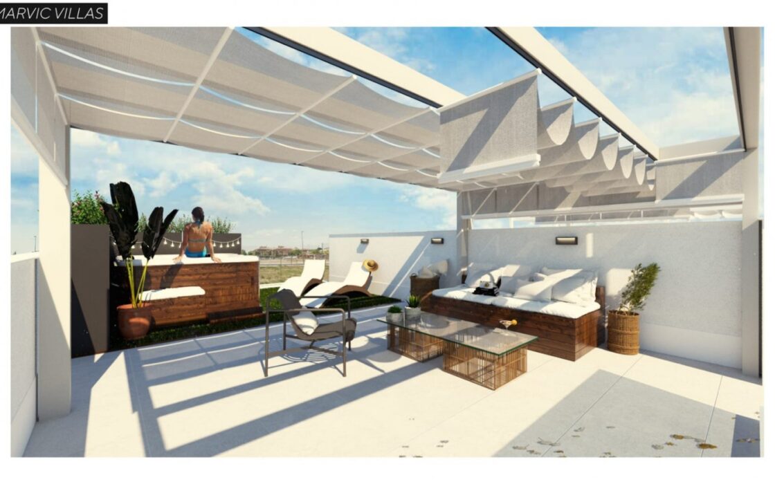 Вілла в Піллар де ла Орадада з терасою та басейном 3 кімнати