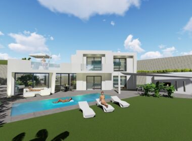 Будинок в Кальпе 279 кв.м з видом на море та басейном