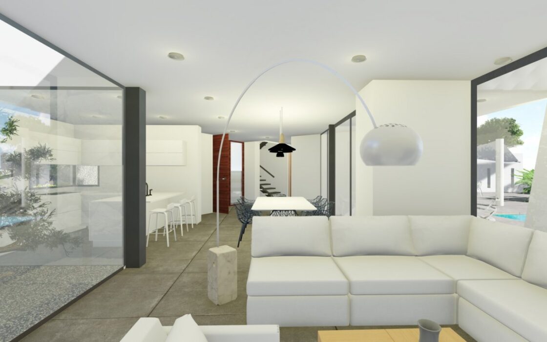 Будинок в Кальпе 279 кв.м з видом на море та басейном