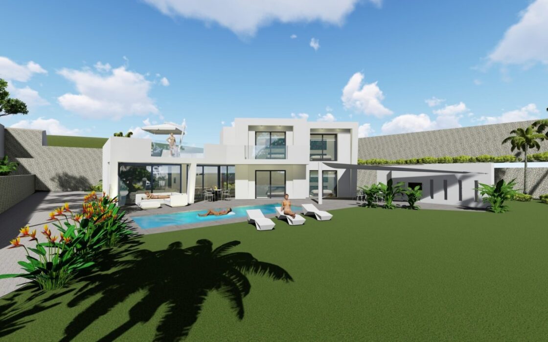 Будинок в Кальпе 279 кв.м з видом на море та басейном