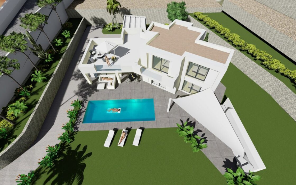 Будинок в Кальпе 279 кв.м з видом на море та басейном