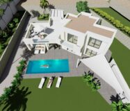 Будинок в Кальпе 279 кв.м з видом на море та басейном