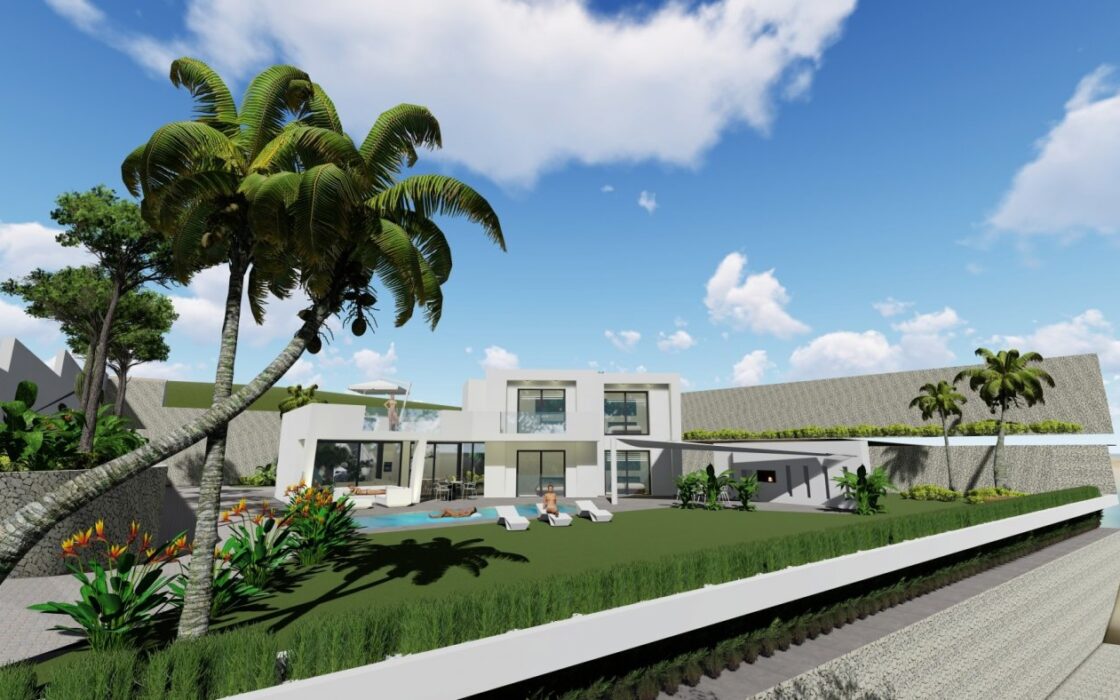 Будинок в Кальпе 279 кв.м з видом на море та басейном