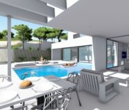 Будинок в Кальпе 369 кв.м з терасою та видом на море