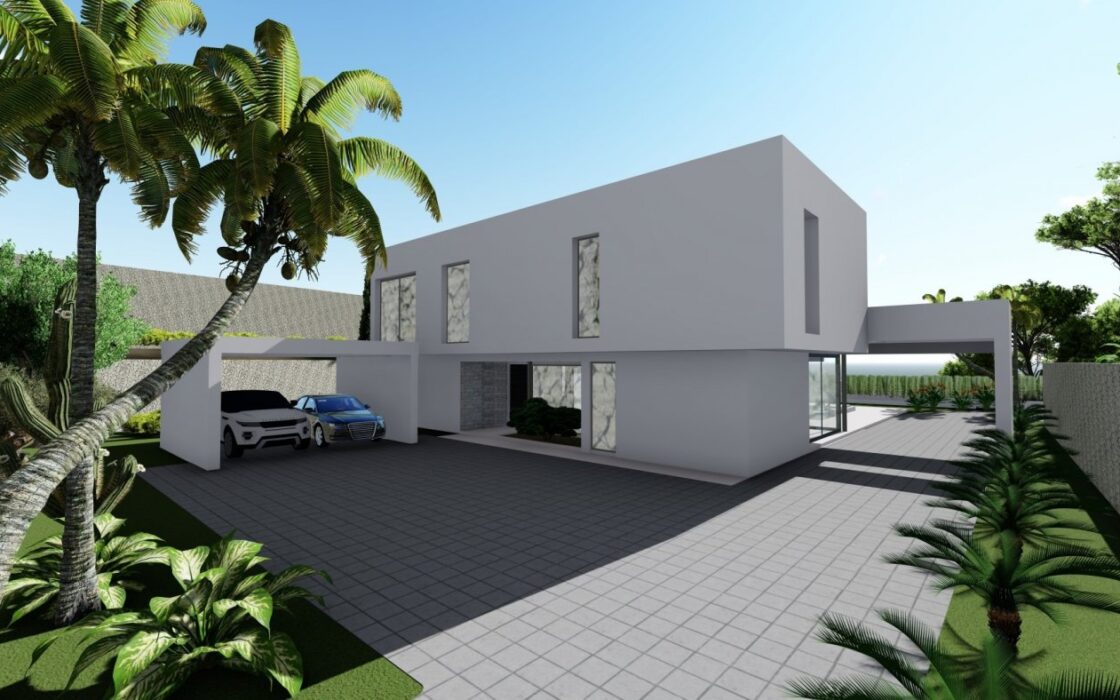 Будинок в Кальпе 369 кв.м з терасою та видом на море