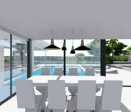 Будинок в Кальпе 369 кв.м з терасою та видом на море