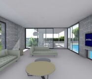 Будинок в Кальпе 369 кв.м з терасою та видом на море