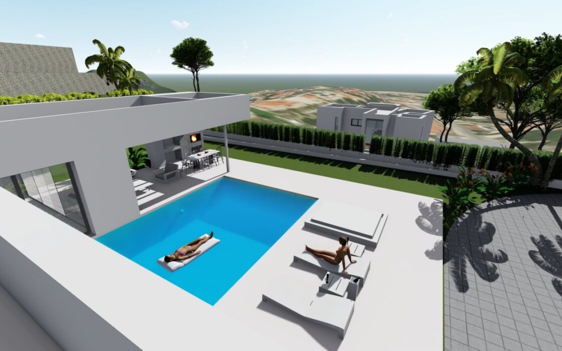 Будинок в Кальпе 369 кв.м з терасою та видом на море