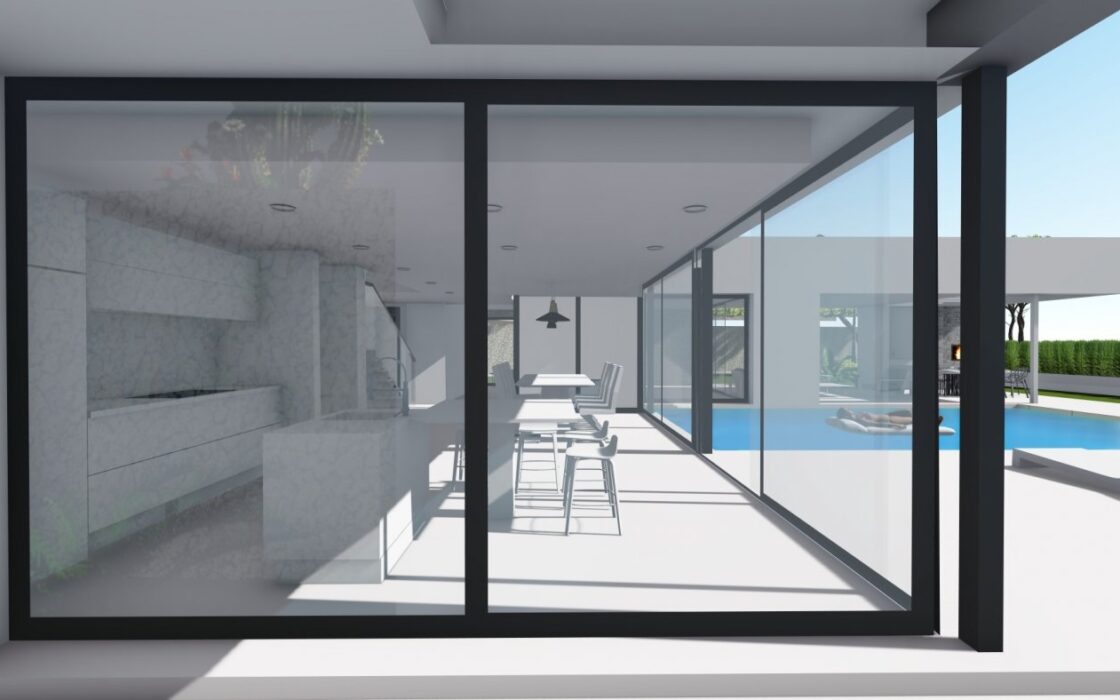 Будинок в Кальпе 369 кв.м з терасою та видом на море