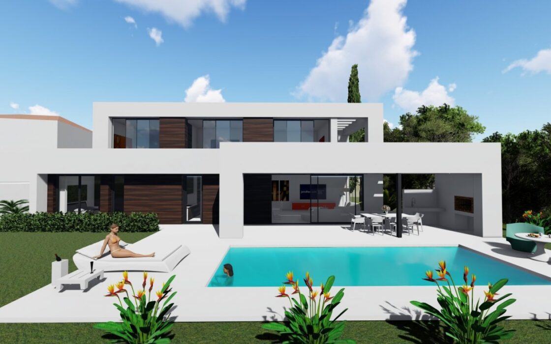 Будинок в Кальпе 265 кв.м з видом на море та басейном