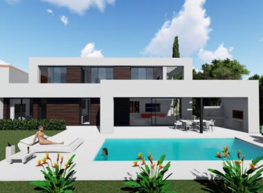 Будинок в Кальпе 265 кв.м з видом на море та басейном