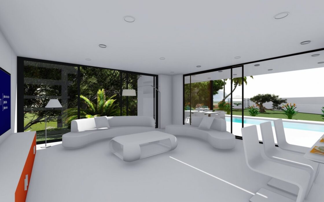 Будинок в Кальпе 265 кв.м з видом на море та басейном