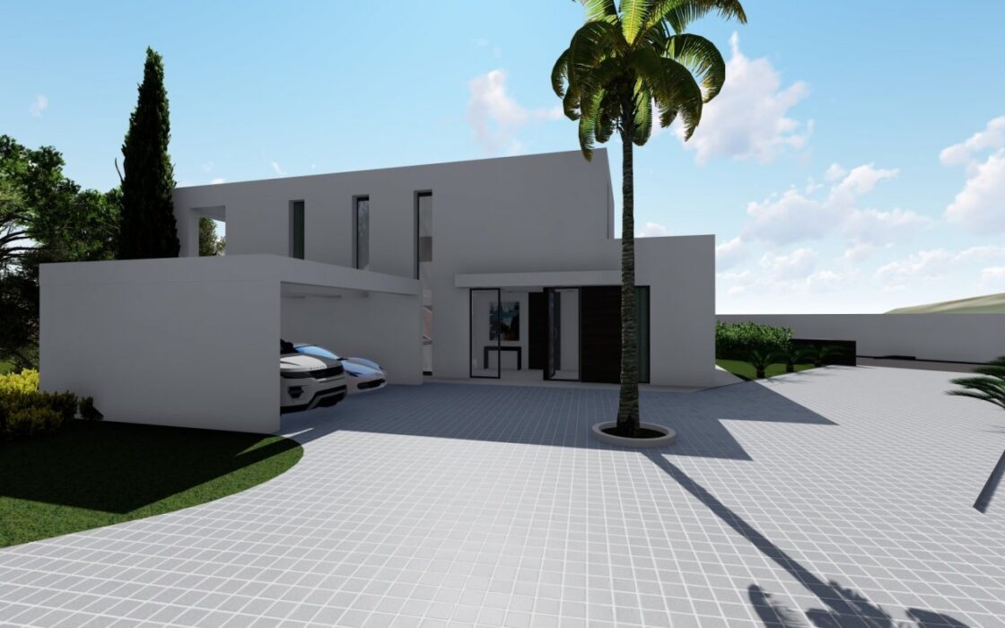 Будинок в Кальпе 265 кв.м з видом на море та басейном