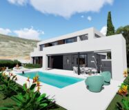 Будинок в Кальпе 265 кв.м з видом на море та басейном