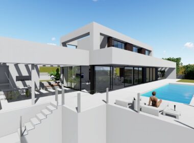 Будинок в Кальпе 409 кв.м з терасою та видом на море