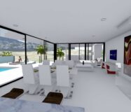 Будинок в Кальпе 409 кв.м з терасою та видом на море