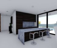 Будинок в Кальпе 409 кв.м з терасою та видом на море