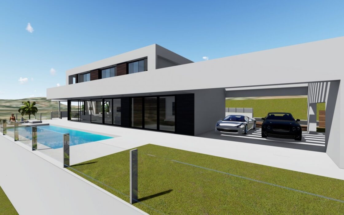 Будинок в Кальпе 409 кв.м з терасою та видом на море