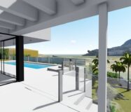 Будинок в Кальпе 409 кв.м з терасою та видом на море