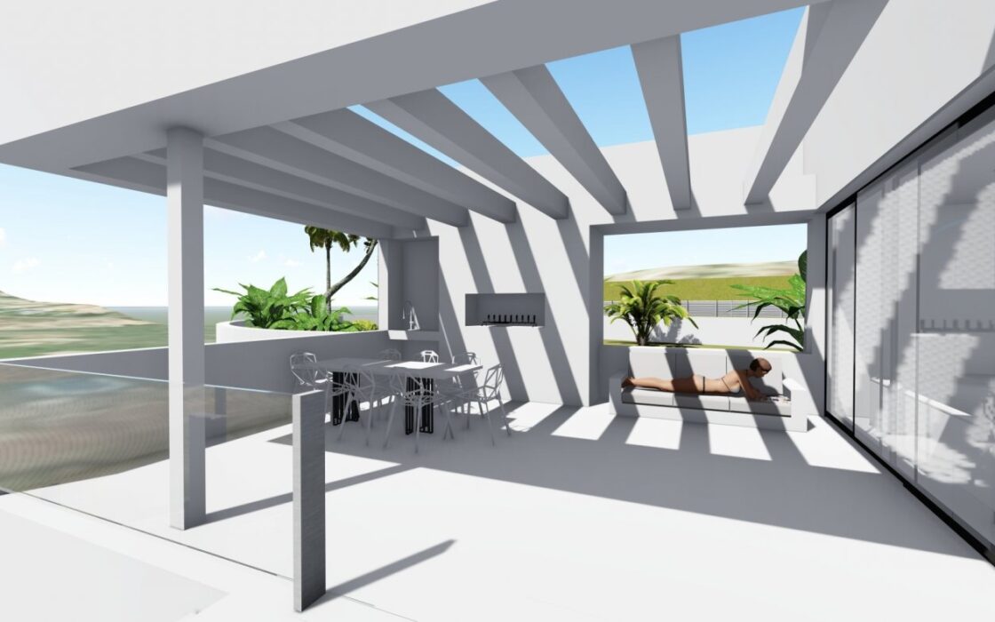 Будинок в Кальпе 409 кв.м з терасою та видом на море