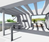 Будинок в Кальпе 409 кв.м з терасою та видом на море