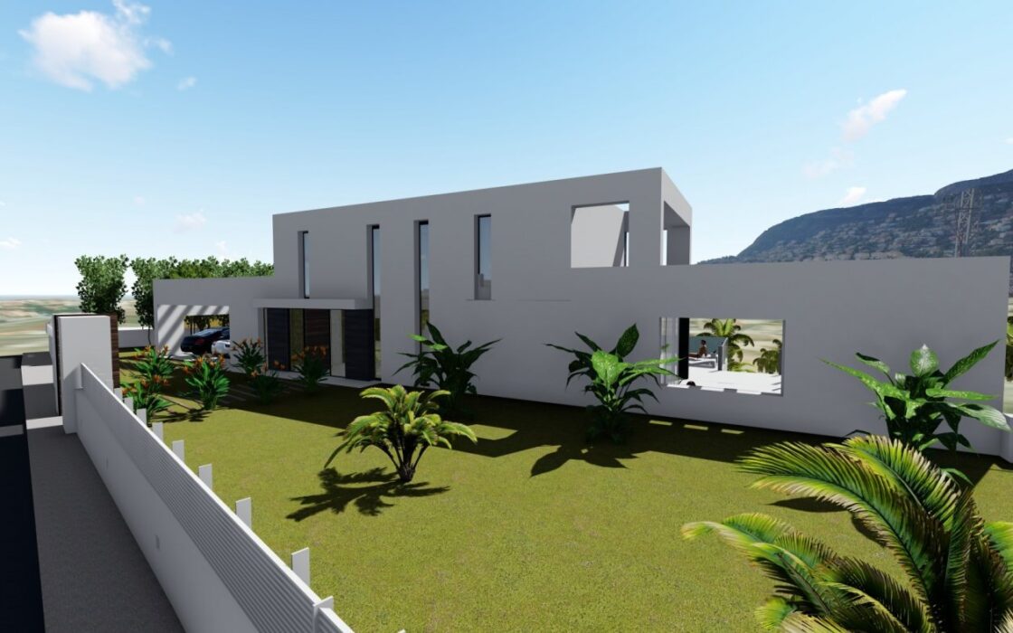 Будинок в Кальпе 409 кв.м з терасою та видом на море