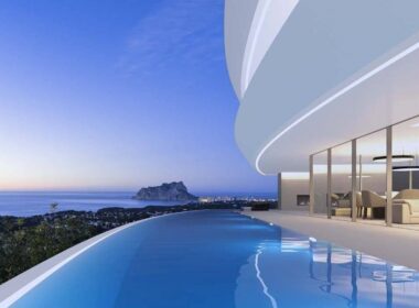 Будинок в Moraira 825 кв.м, 5 кімнат, вид на море, новобудова