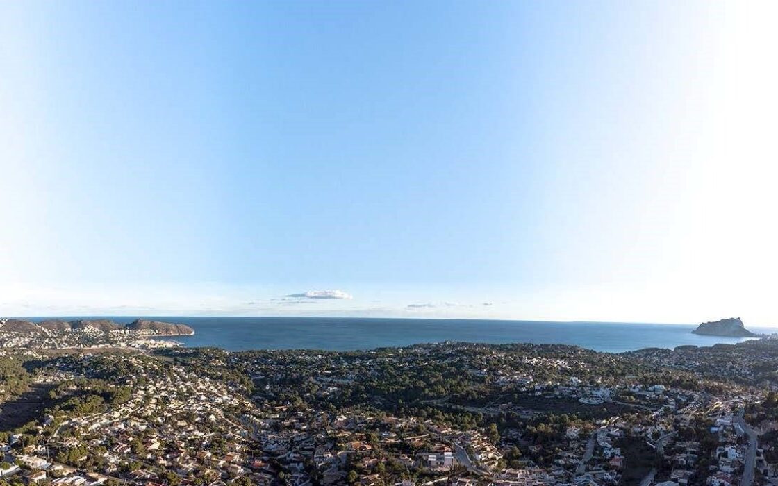 Будинок в Moraira 825 кв.м, 5 кімнат, вид на море, новобудова