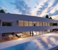 Будинок в Moraira 825 кв.м, 5 кімнат, вид на море, новобудова