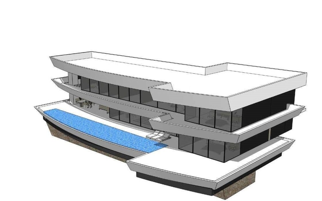 Будинок в Moraira 825 кв.м, 5 кімнат, вид на море, новобудова