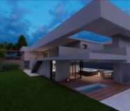 Будинок в Moraira 825 кв.м, 5 кімнат, вид на море, новобудова