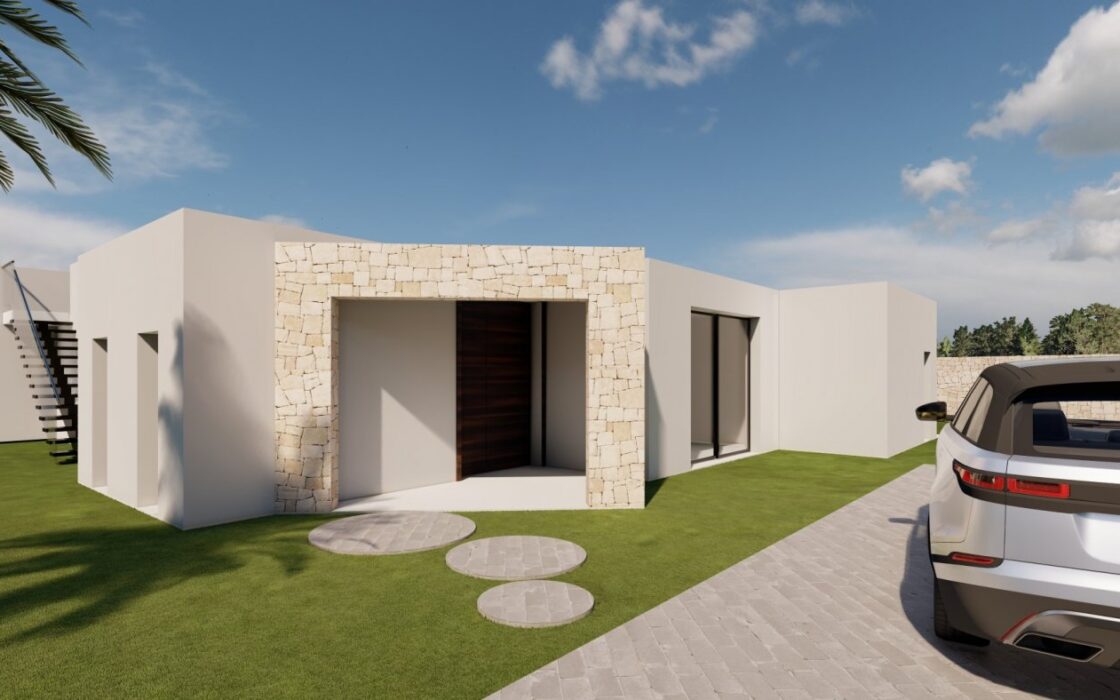 Будинок біля моря в Беніссі 164 кв.м з басейном та терасою