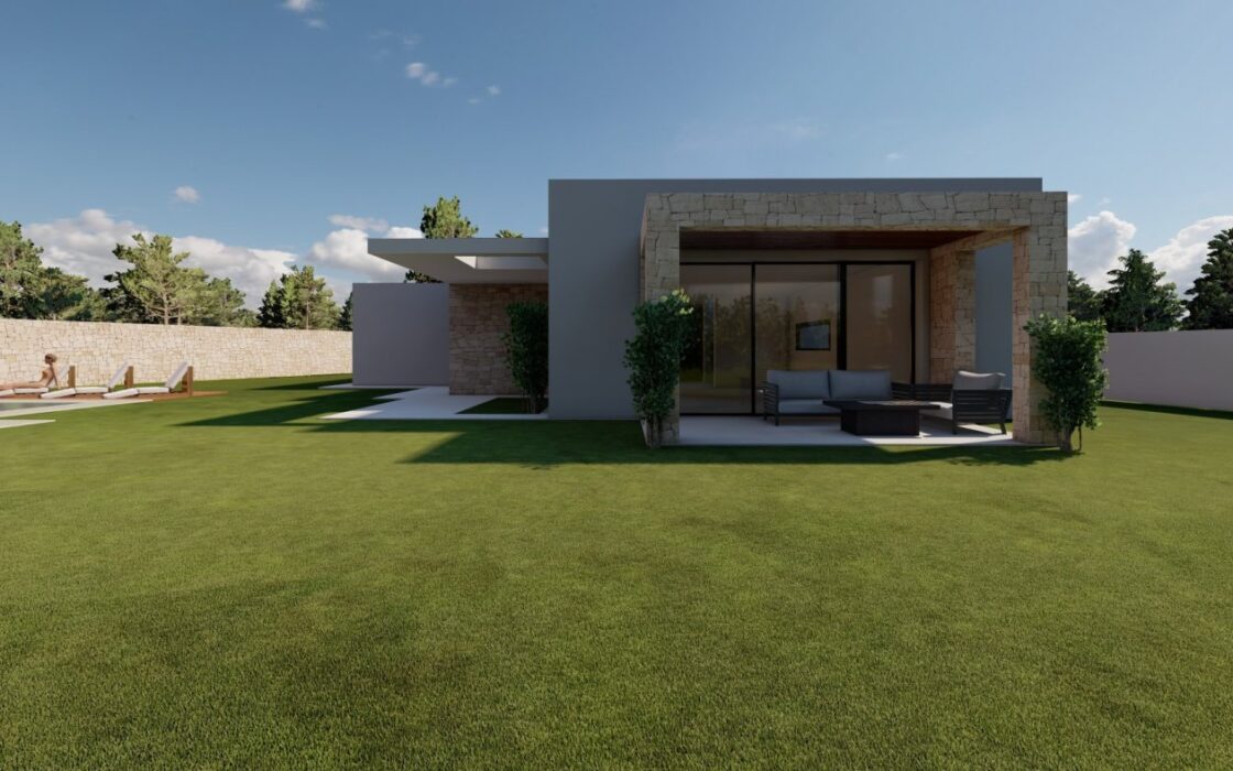 Будинок біля моря в Беніссі 164 кв.м з басейном та терасою