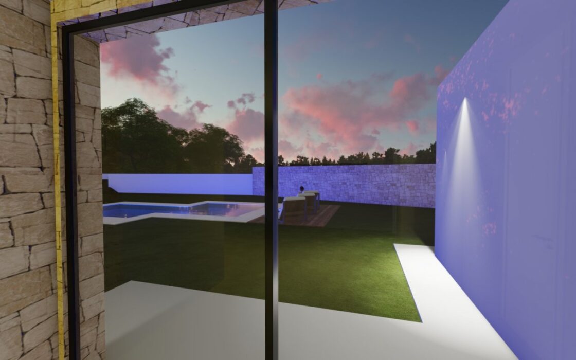 Будинок біля моря в Беніссі 164 кв.м з басейном та терасою