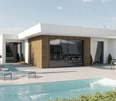 Нові вілли з 3 спальнями на гольф-курорті Мурсія