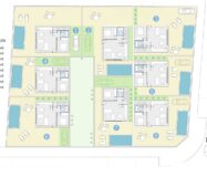 Новые виллы в Ориуэла Коста с террасами и бассейном