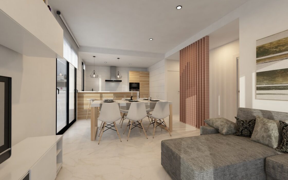 Дом в La Nucía 167 кв.м с бассейном в 5.5 км от моря