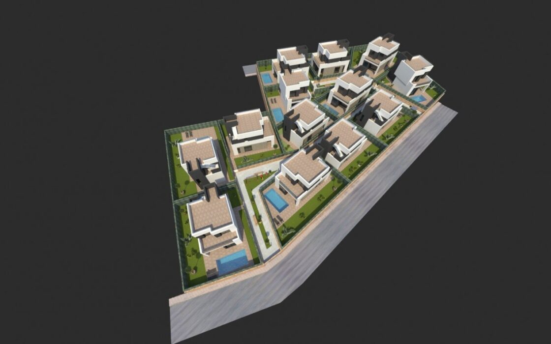 Дом в La Nucía 167 кв.м с бассейном в 5.5 км от моря